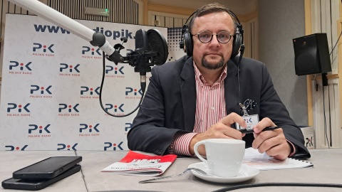 Gościem audycji był Ireneusz Nitkiewicz/fot.: Tomasz Bielicki