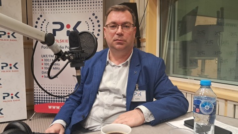 Gościem audycji był Ireneusz Kucharski/fot.: Tomasz Bielicki