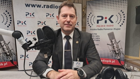 Gościem audycji był Mariusz Piotrkowski/fot.: Tomasz Bielicki