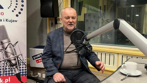 Inspektor Wojciech Szota, specjalista w zakresie postępowania administracyjnego i egzekucyjnego OIP w Bydgoszczy. Fot. Patryk Głowacki