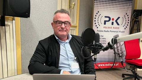 Sebastian Gawronek - przewodniczący Regionu Bydgoskiego NSZZ „Solidarność”. Fot. Patryk Głowacki