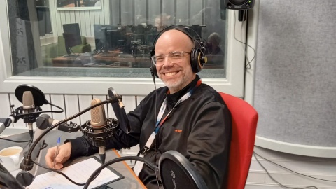 Piotr Kurek - rzecznik spółki ProNatura. Fot. Patrycja Malinowska