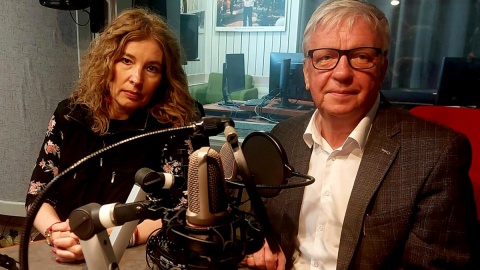 Magdalena Marszałek - rzeczniczka ADM w Bydgoszczy oaz Zbigniew Sokół - prezes Fordońskiej Spółdzielni Mieszkaniowej w Bydgoszczy. Fot. Dorota Witt/PR PiK