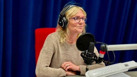 Prowadząca audycję „Pytać każdy może” - Monika Siwak. Fot Izabela Langner/PR PiK