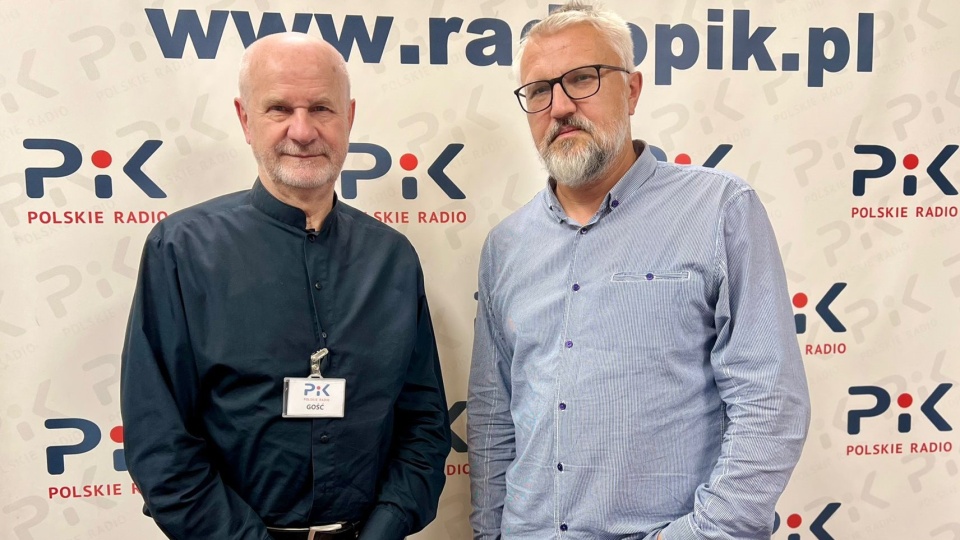 Gościem Ireneusza Sangera (po prawej) był Henryk Maciejewski (z lewej)/fot.: Izabela Langner