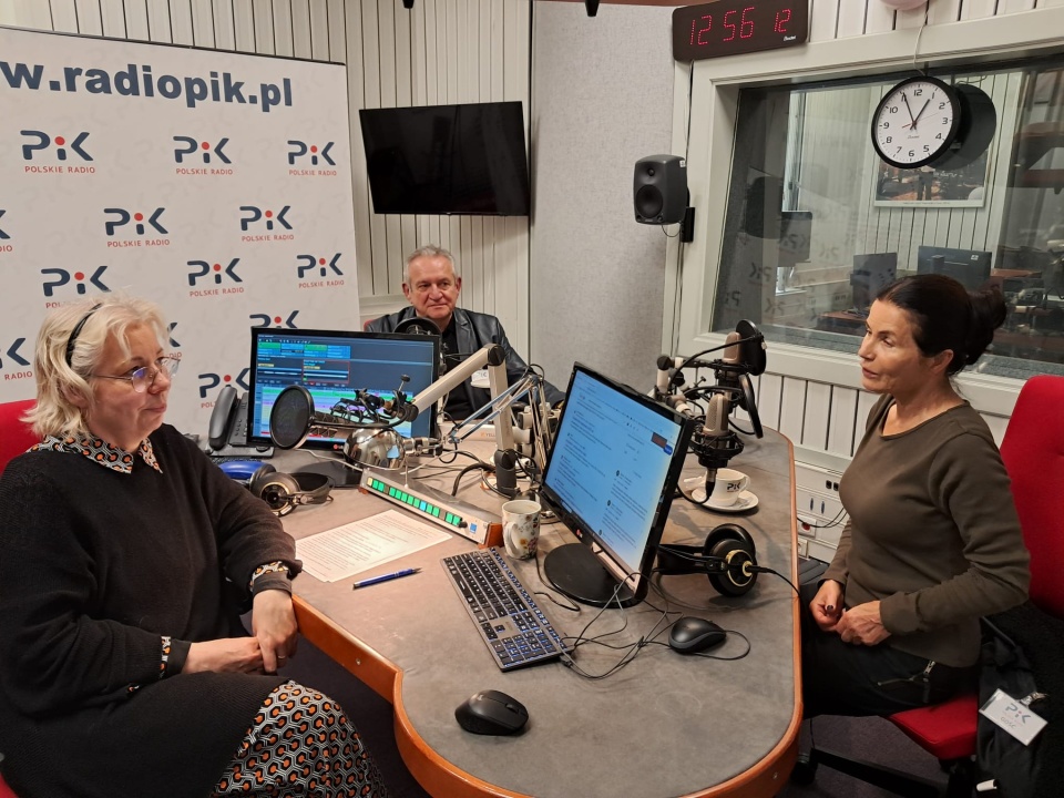 Od lewej: Magda Jasińska, Arnold Paszta i Barbara Domagała/fot. Magdalena Gill