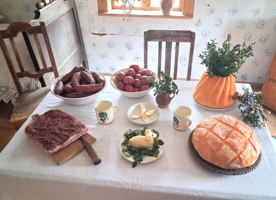 Wielkanocnych aranżacje w Muzeum Etnograficznym w Toruniu. Fot. Iwona Muszytowska-Rzeszotek/PR PiK