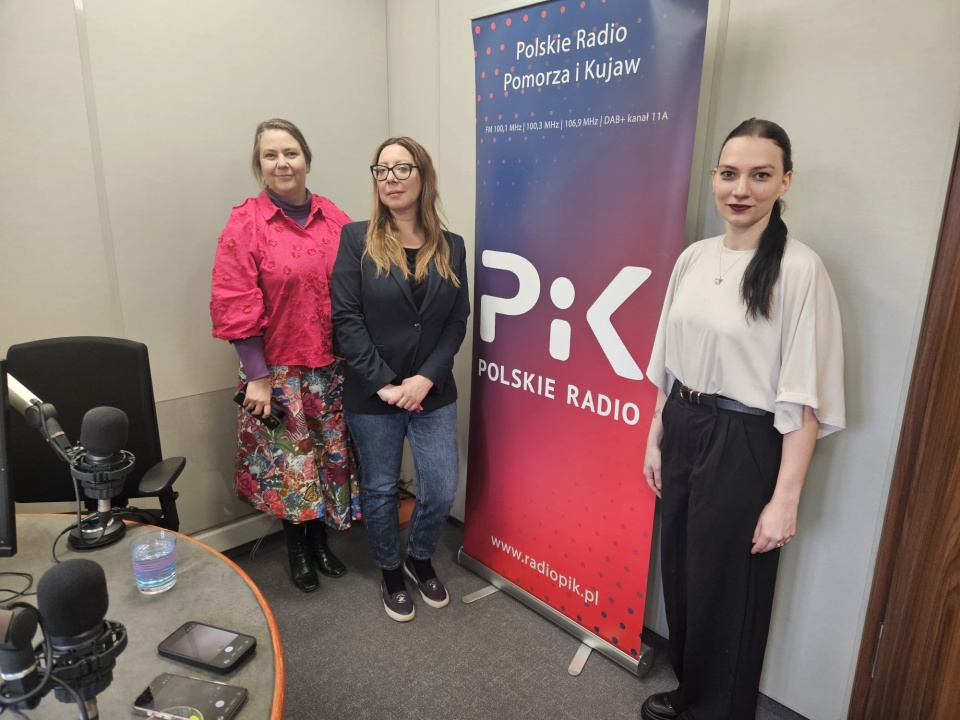 Od lewej: Irmina Marcinkiewicz, Joanna Nieżurawska i Ksenia Gruszecka/fot. Adriana Andrzejewska-Kuras