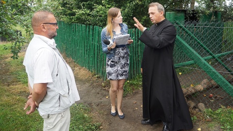 W minizoo ks. proboszcza Tomasza Kapczyńskiego na plebanii w Orlu