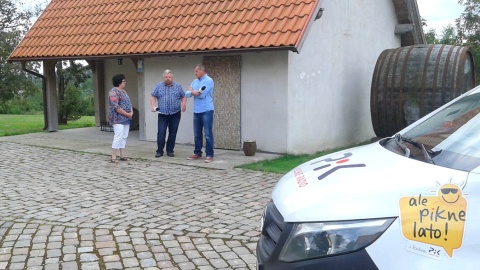 "Ale PiKne lato!" - W Topolnie odwiedziliśmy Wiesława Janasińskiego w jego Winnicy Przy Talerzyku. Fot. Tomasz Michalik