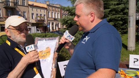 PR PiK na rynku w Kowalewie Pomorskim. Fot. Henryk Żyłkowski