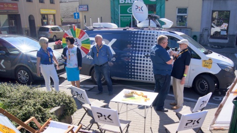 PR PiK na rynku w Kowalewie Pomorskim. Fot. Henryk Żyłkowski