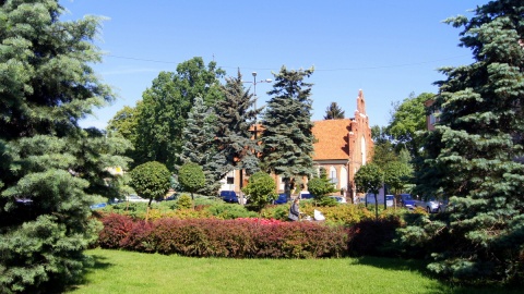 PR PiK na rynku w Kowalewie Pomorskim. Fot. Henryk Żyłkowski