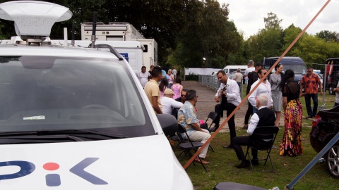 Na Festiwalu Piosenki i Kultury Romów w Ciechocinku. Fot. Henryk Żyłkowski