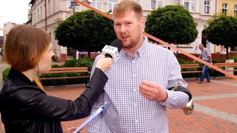 "Ale PiKne lato!" - Kiedy nie gra, Karol Grzywacz mówi o graniu... i mówi ładnie. Fot. Henryk Żyłkowski