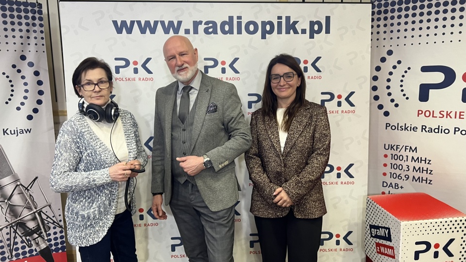 Gośćmi Ewy Kurzawy byli: dr Marek Jurgowiak i dr Katarzyna Mądra-Gackowska (od lewej)/fot: Izabela Langner