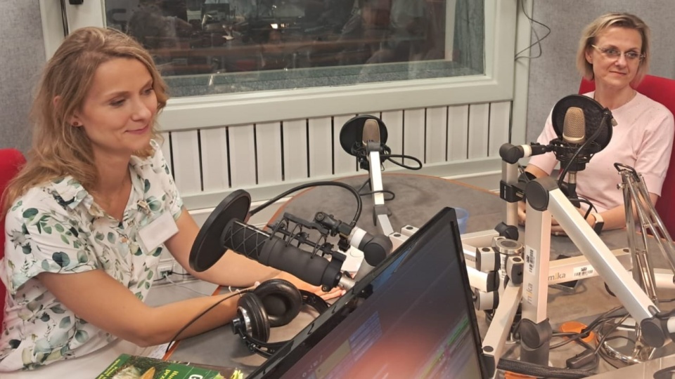 Gośćmi audycji były: Marta Myśliwiec i Izabela Paradowska (od lewej)/fot: Magdalena Gill