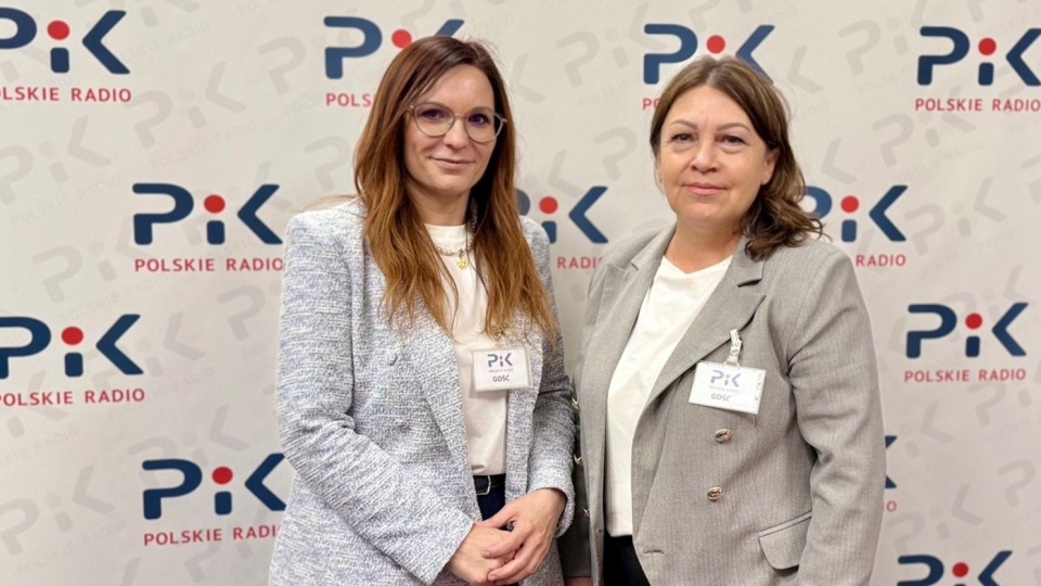 W audycji wzięły udział (od lewej): Krystyna Michałek i Grażyna Mucha/fot.: Izabela Langner