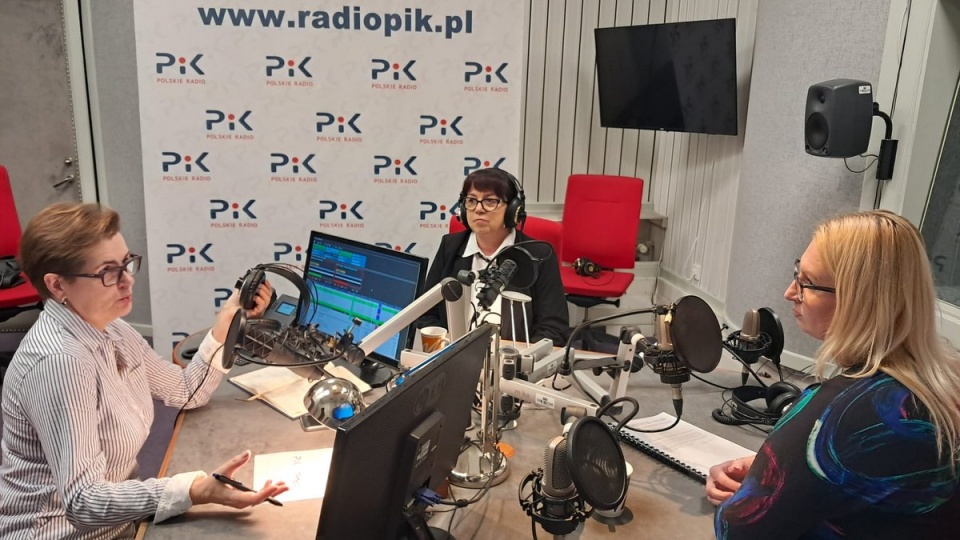 Od lewej: Ewa Kurzawa, Barbara Nawrocka i Monika Kamińska/fot. Magdalena Gill