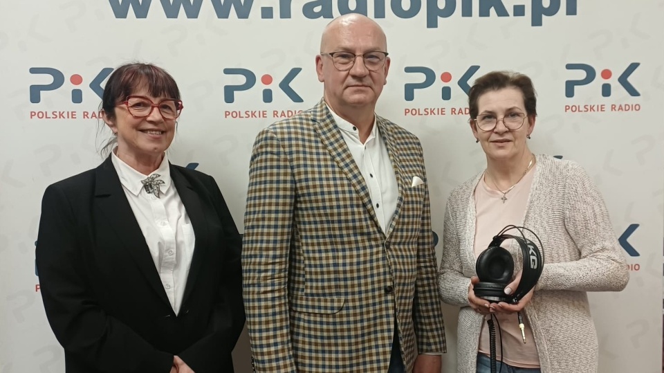 Barbara Nawrocka, Sławomir Szymański i prowadząca Ewa Kurzawa/fot. Katarzyna Bogucka