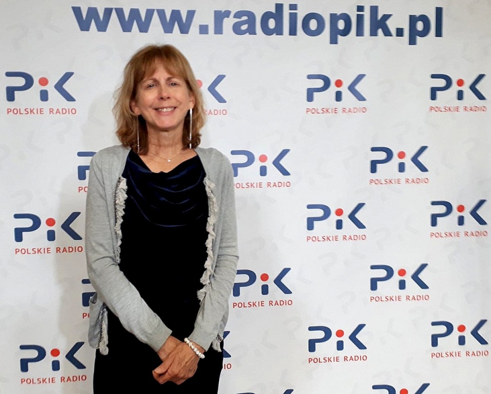 Regina Brett, gość w audycji "Od deski do deski". Fot. Bogumiła Wresiło