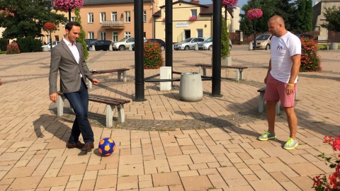 Piłkarskie zmagania na Nowym Rynku. Fot. Krystian Makowski.