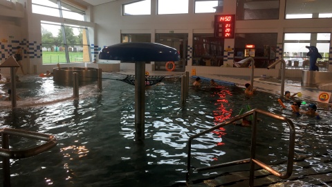 W taką pogodę najlepiej popływać. Fot. Krystian Makowski.