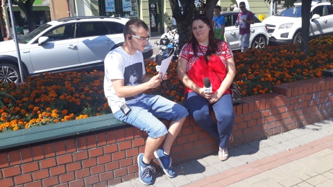 Zielarka Emilia Wysocka-Stankiewicz była gościem Piknik-u. Fot. Sławomir Nowak.