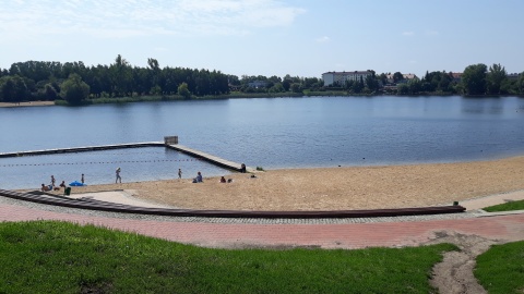 Plaża Ustronie w Chełmży. Fot. Sławomir Nowak.