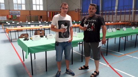 O modelarstwie Damian Klich rozmawiał z Markiem Wantowskim. Fot. Sławomir Nowak.