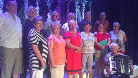 Seniorska Grupa Kabaretowa Kowalewacy. Fot. Krystian Makowski.