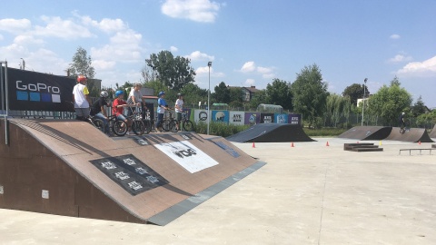 Skatepark na terenie Centrum Rekreacji i Sportu. Fot. Krystian Makowski.