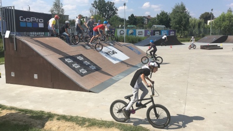 Skatepark na terenie Centrum Rekreacji i Sportu. Fot. Krystian Makowski.