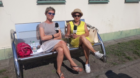 Monika Siwak-Waloszewska z Jolantą Wróblewską z Klubu Aktywności Kobietą Być. Fot. Sławomir Nowak.