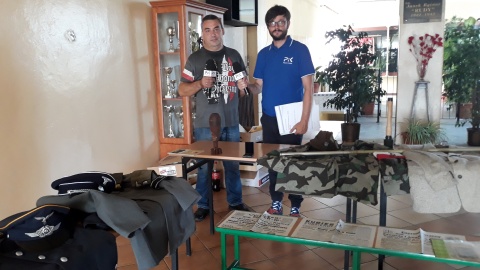 Gościem Michała Zaręby był Dariusz Jaskólski. Fot. Sławomir Nowak.