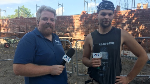 Gościem Michała Słobodziana był Maksymilian Waszkiewicz. Fot. Krystian Makowski.