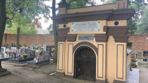 Mogiła Płk. Kazimierza Mieleckiego. Fot. Krystian Makowski.