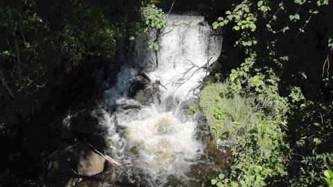 Wodospad Rzeki Mątawy. Fot. Sławomir Nowak.