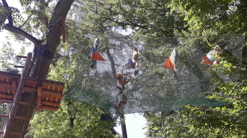 Park Linowy w Rulewie. Fot. Sławomir Nowak.