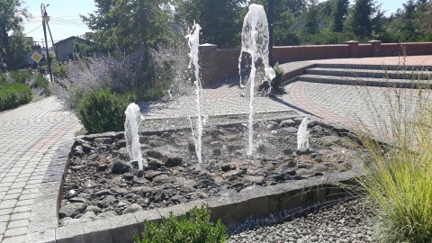 Skwer w Warlubie. Fot. Sławomir Nowak.