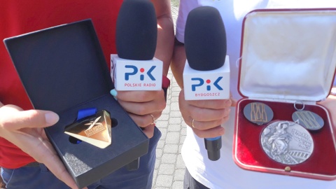 Medale Marty i Małgorzaty Wieliczko. Fot. Sławomir Nowak.