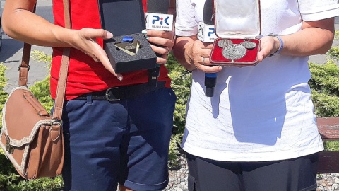 Marta i Małgorzata Wieliczko - medalistki w wioślarstwie. Fot. Sławomir Nowak.