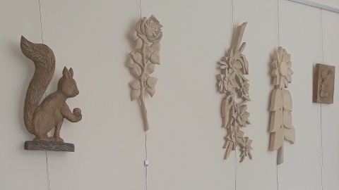 Prace autorstwa Janusza Maya. Fot. Sławomir Nowak.