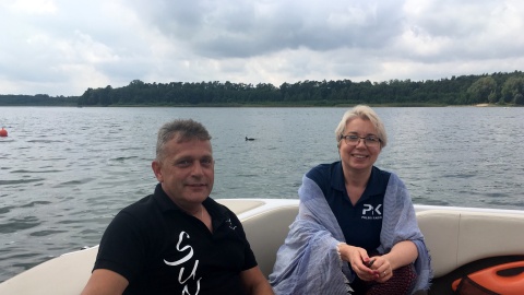 Magda Jasińska oraz Andrzej Jaroszewski. Fot. Krystian Makowski.