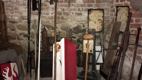 Eksponaty w Zamku Krzyżackim w Radzyniu Chełmińskim. Fot. Krystian Makowski.