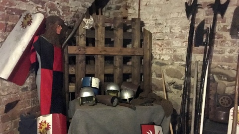 Eksponaty w Zamku Krzyżackim w Radzyniu Chełmińskim. Fot. Krystian Makowski.