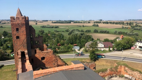 Widok z zamku. Fot. Krystian Makowski.