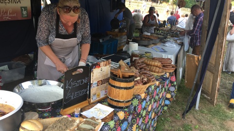 Na Festiwalu Smaku można spróbować wielu pyszności. Fot. Dorota Gruszka.