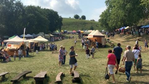 Festiwal w Grucznie przyciąga wielu zainteresowanych. Fot. Dorota Gruszka.