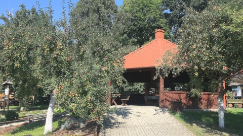 Centrum Edukacji Ekologicznej przy nadleśnictwie Dąbrowa. Fot. Krystian Makowski.